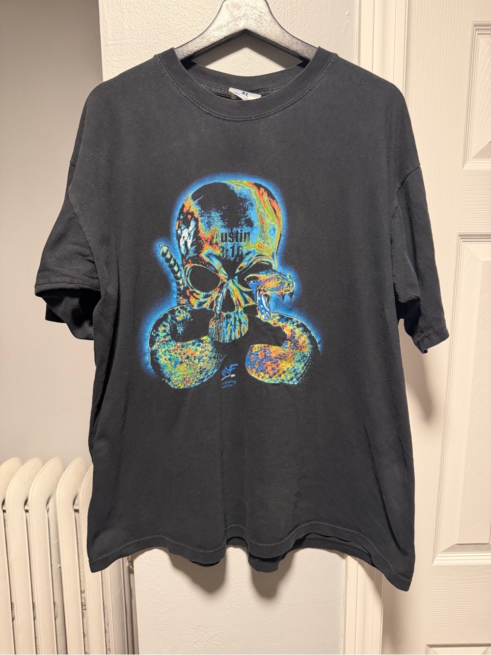 Vintage WWF 1999 Stone Cold Steve Austin Rattle Snake Skull Shirt Size Men’s XL